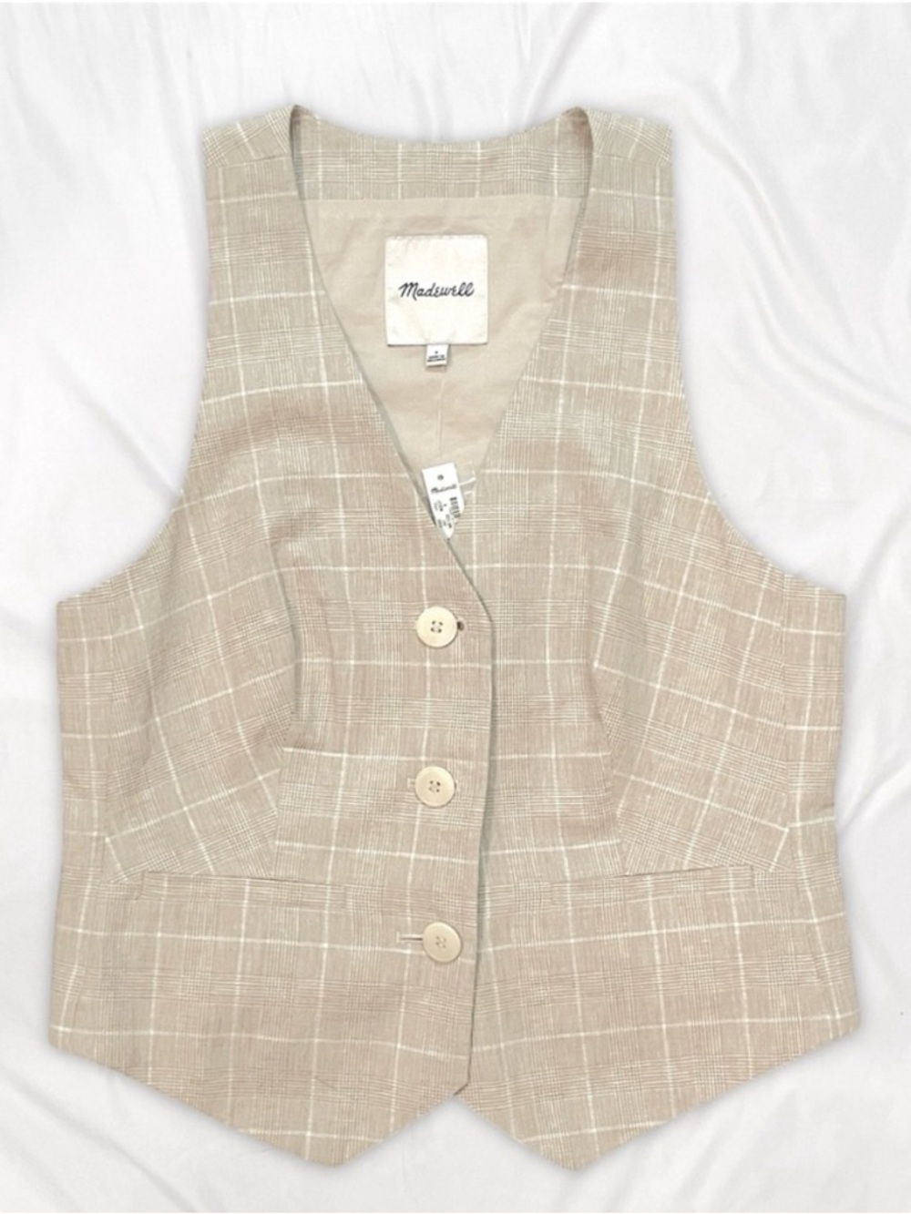 Madewell Linen Vest
